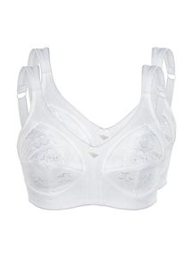 Sassa Mode Sassa, Damen Soft-BH, Weiß