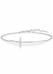 Thomas Sabo, Damen Silberarmband 'Kreuz', Silber