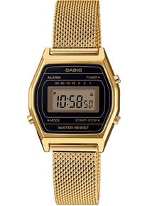Casio, Damen Chronograph 'LA690WEMY-1EF', Gold / Schwarz