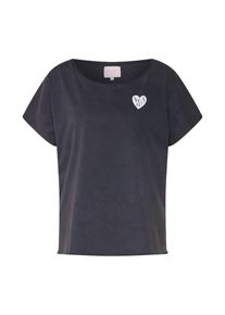 Oh Yeah!, Damen Shirts 'Heart 17', Schwarz