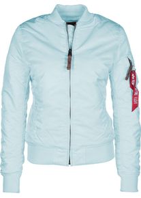 Alpha Industries, Damen Bomberjacke 'MA 1 VF 59', Hellblau