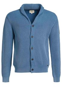 Khujo, Herren Strickjacke 'Charlie', Blau