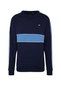 Lyle & Scott Lyle & Scott, Herren Sweatshirt 'Cut & Sew', Navy / Hellblau