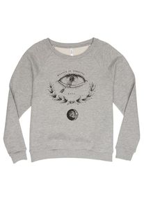 RVCA, Damen Sweatshirt 'Benj Crew', Grau / Anthrazit