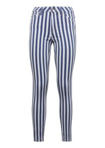 Mavi, Damen Jeans 'TESS', Blau / Weiß
