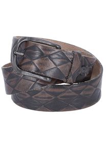 B.belt Handmade In Germany, Herren G&uuml;rtel, Braun / Taupe