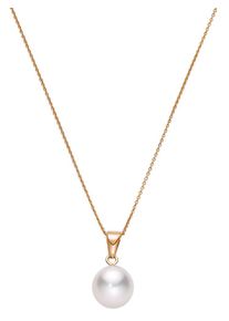 Christ, Damen Kette '87543269', Gold / Wei&szlig;