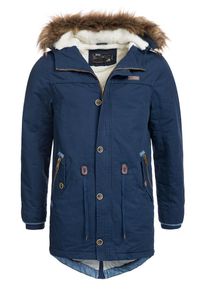 INDICODE JEANS, Herren Winterparka, Dunkelblau