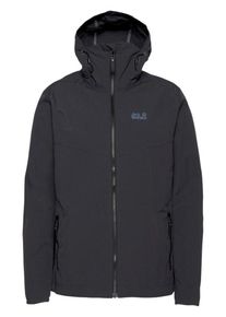 Jack Wolfskin, Herren Funktionsjacke 'Lakeside', Anthrazit