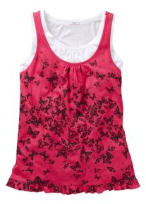 sheego Casual, Damen sheego Casual Frühlings-Top, Rot