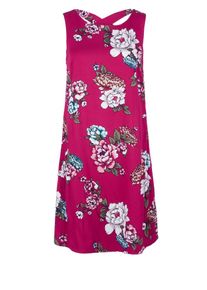 s.Oliver RED LABEL, Damen Kleid, Mischfarben / Fuchsia