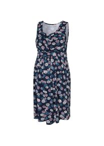 JoJo Maman Bébé JoJo Maman Bébé, Damen Kleid, Nachtblau / Hellblau / Hellpink / Weiß