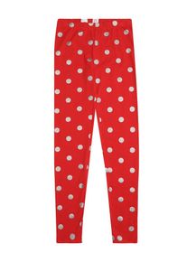 GAP, Mädchen Hose 'SH NOV SJ LEG', Rot / Silber