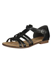 Rieker, Damen Sandalen, Schwarz
