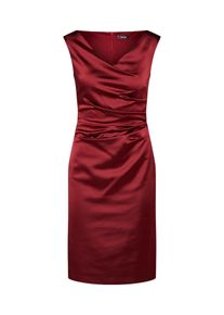 Vera Mont, Damen Cocktailkleid, Rubinrot