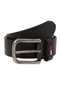 Tommy Jeans, Herren Gürtel 'TJM RUBBER FLAG LOOP BELT 4.0', Dunkelblau