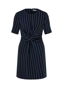Tommy Hilfiger, Damen Kleid, Nachtblau / Weiß