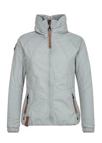 Naketano, Damen Jacke 'Klatschen Und So', Silbergrau