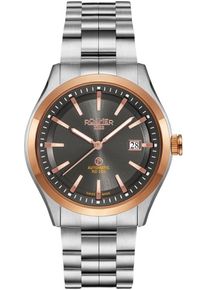 Roamer, Herren Schweizer Uhr 'RD 100', Rosegold / Silber