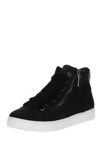 Tom Tailor, Damen Sneaker High mit breiten Schnürsenkeln, Schwarz