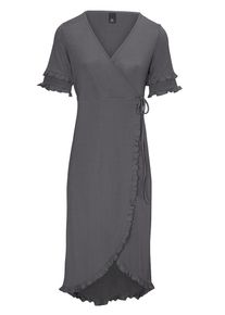 Heine, Damen Shirtkleid, Graumeliert