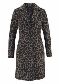 Melrose, Damen Kurzmantel, Beige / Braun / Schwarz