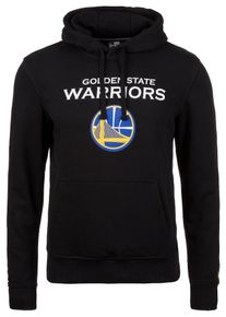 New Era, Herren 'NBA Golden State Warriors Logo' Kapuzenpullover , Schwarz