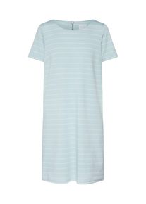 Vila, Damen Jerseykleid 'VITinny New', Hellblau / Weiß