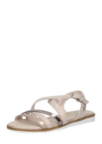 Tom Tailor, Damen Sandale, Gold
