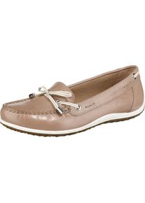 Geox, Damen Mokassins, Taupe