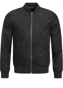 INDICODE JEANS, Herren Bomber ' Fort Wayne ', Schwarz