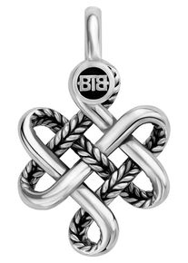 Buddha to Buddha, Damen Anh&auml;nger 'Endless Knot', Silber