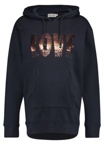 Queen mum, Damen Pullover, Navy / Rosegold