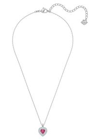 Swarovski, Damen Kette 'One 5446301', Himbeer / Silber / Transparent