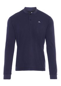 J. Lindeberg J.Lindeberg, Herren Poloshirt 'M Brayden', Dunkelblau / Weiß