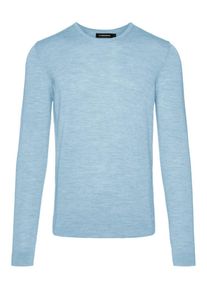 J. Lindeberg J.Lindeberg, Herren Pullover 'Newman C-neck Perfect Merino', Rauchblau