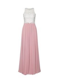 Laona, Damen Abendkleid, Rosa / Wei&szlig;