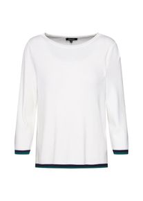 More & More MORE & MORE, Damen Pullover, Petrol / Schwarz / Wei&szlig;