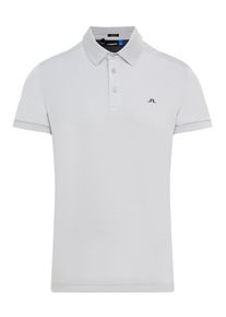 J. Lindeberg J.Lindeberg, Herren 'M Dario Slim Fit TX Jersey +' Poloshirt, Hellgrau / Dunkelgrau