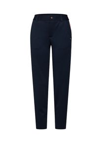 Tom Tailor Denim, Damen Hose, Nachtblau / Hellrot / Weiß