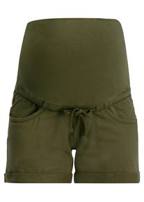 Queen mum, Damen Shorts, Oliv