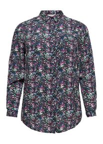 Only Carmakoma, Damen Hemd, Mischfarben / Schwarz