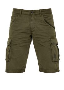 s.Oliver RED LABEL, Herren Cargo-Bermuda, Oliv