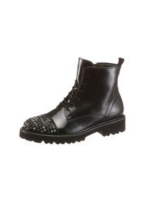 Gabor, Damen Schn&uuml;rboots, Schwarz