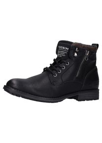 Tom Tailor, Herren Winterstiefel, Schwarz
