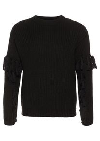 name it, M&auml;dchen Strickpullover, Schwarz