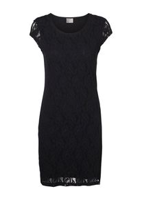 Véro Moda VERO MODA, Damen Spitzen-Kleid, Schwarz