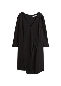 Violeta by Mango, Damen Kleid 'Luz', Schwarz