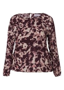 ZIZZI, Damen Bluse, Altrosa / Rotviolett