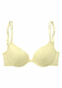 Vivance, Damen Push-up-BH, Gelb
